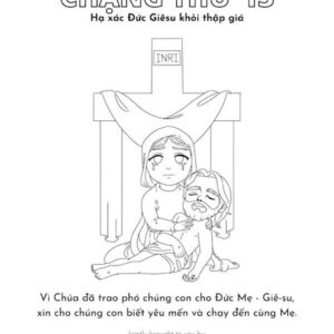 Chặng Thứ 13 - Bộ Tranh Tô Màu "Chặng Đàng Thánh Giá"