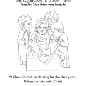 Chặng Thứ 14 - Bộ Tranh Tô Màu "Chặng Đàng Thánh Giá"
