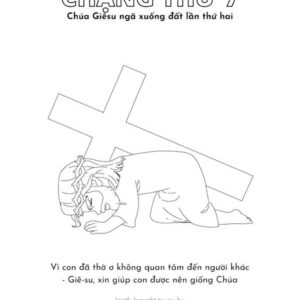 Chặng Thứ 7 - Bộ Tranh Tô Màu "Chặng Đàng Thánh Giá"